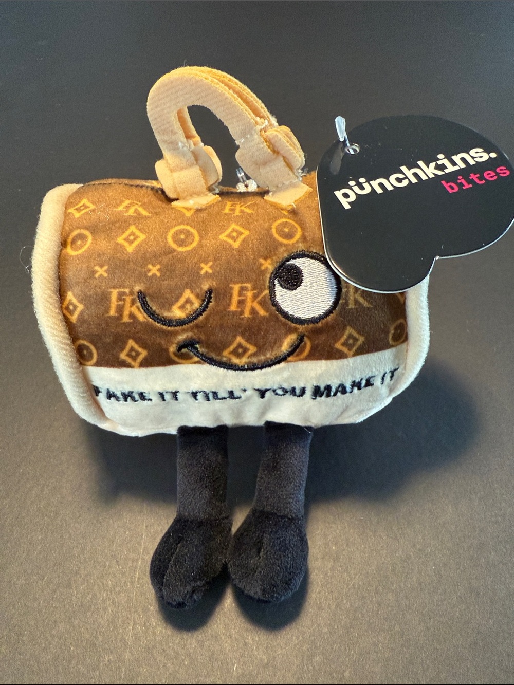 Punchkins Bites Plush Brown  Charm for